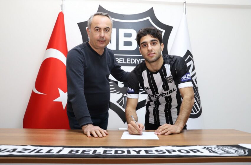  Nazilli Belediyespor Diyar Kaba ile sözleşme imzalandı