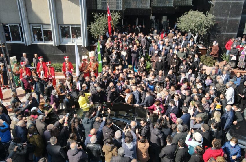  İYİ Parti Genel Başkanı Akşener 3 yıl aradan sonra Nazilli’de