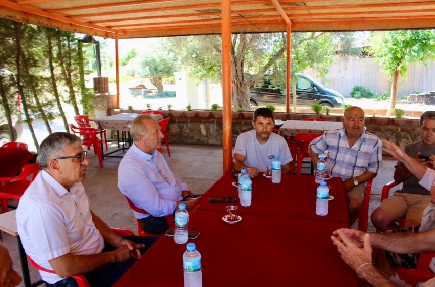  Didim Belediye Başkanı Atabay, halkın sorunlarını dinledi