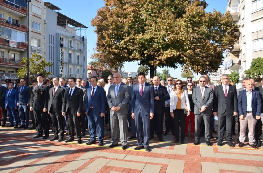  Mustafa Kemal Atatürk’ün Nazilli’ye gelişinin 85. Yıldönümü çeşitli etkinlikle kutlandı