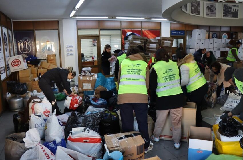  Nazilli’den deprem bölgelerine yardımlar devam ediyor 