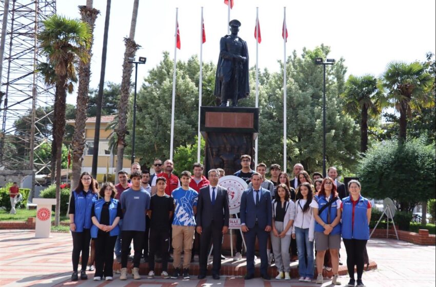  Nazilli’de 19 Mayıs Atatürk’ü Anma Gençlik ve Spor Bayramı kutlamaları başladı