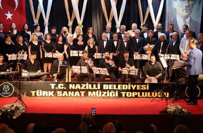  Nazilli’de Türk Sanat Müziği konseri gerçekleşti