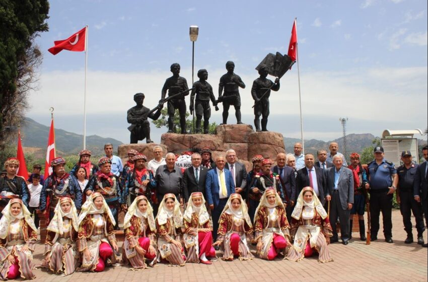  Malgaç Baskını Anıtı önünde tören düzenlendi