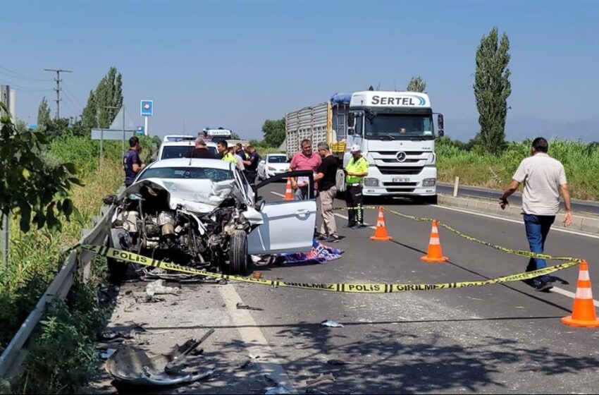  Kuyucak’da ölümlü trafik kazası